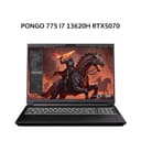 AXIOO PONGO 775 I7 13620H RTX5070 8GB/ 16GB 512GB W11 16.0QHD 180HZ 100SRGB RGB 3Y BLK - Image 1