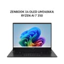 ASUS ZENBOOK 14 OLED UM3406KA RYZEN AI 7 350 32GB 1TB W11+OHS 14.0 BLK -OLEDS7311M - Variant 1