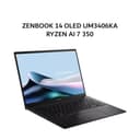 ASUS ZENBOOK 14 OLED UM3406KA RYZEN AI 7 350 32GB 1TB W11+OHS 14.0 BLK -OLEDS7311M - Image 1