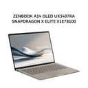 ASUS ZENBOOK A14 OLED UX3407RA SNAPDRAGON X ELITE X1E78100 32GB 512GB W11+OHS+O356 14.0WUXGA BEIGE -OLEDH351M - Image 2