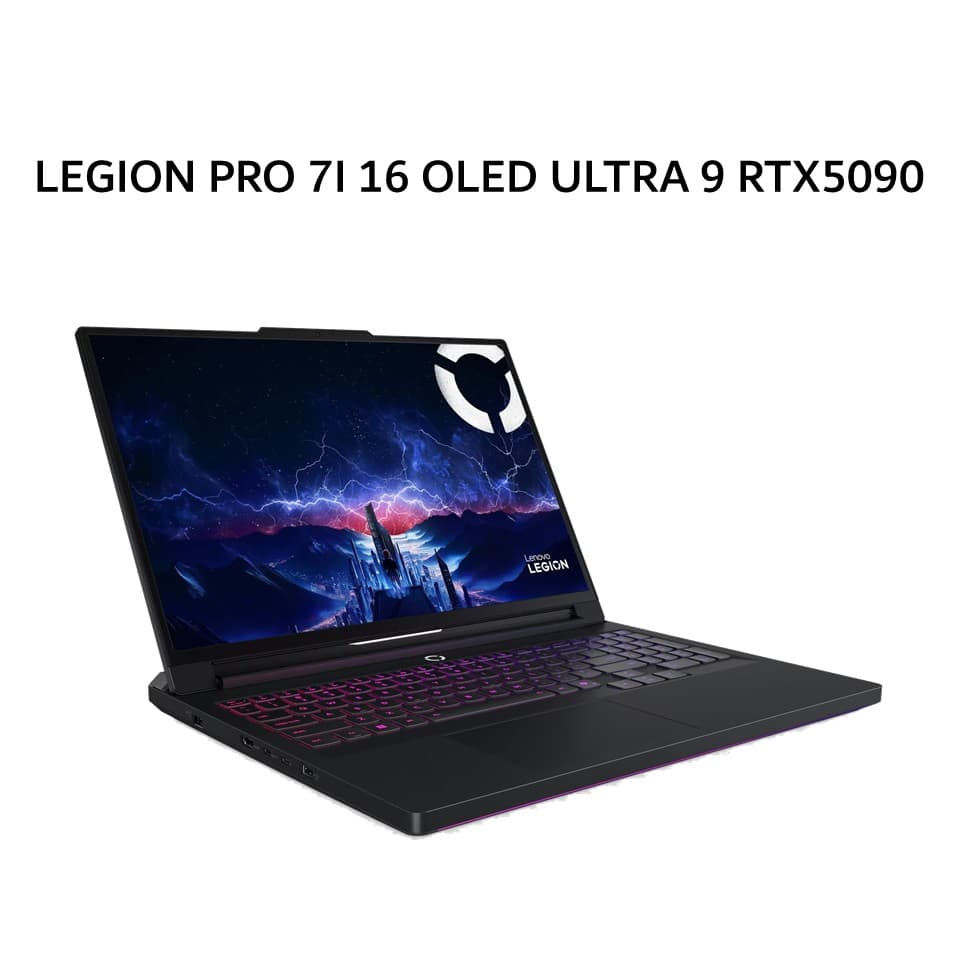 LENOVO LEGION PRO 7I 16 OLED ULTRA 9 275HX RTX5090 24GB/ 32GB 1TB W11+OHS+M365B 16.0WQXGA 240HZ PKRGB 3Y+3ADP -90ID