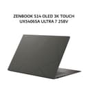 ASUS ZENBOOK S14 OLED 3K TOUCH UX5406SA ULTRA 7 258V 32GB 1TB W11+OHS+M365B 14.0 3K 120HZ GRY -OLEDS7311TM - Image 2