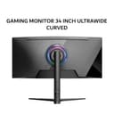 DIGITAL ALLIANCE GAMING MONITOR 34 INCH ULTRAWIDE CURVED VA UHD 4K 2160P 1MS 180HZ DA34-4KGAM180 2Y - Image 2
