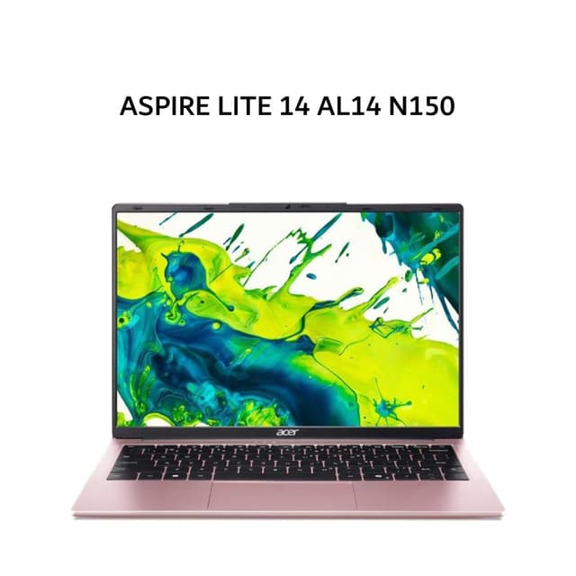 ACER ASPIRE LITE 14 AL14 N150 8GB 512GB W11+OHS+M365B 14.0FHD IPS PINK -37P.C18U