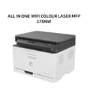HP ALL IN ONE WIFI COLOUR LASER MFP 178NW 2Y - Image 1