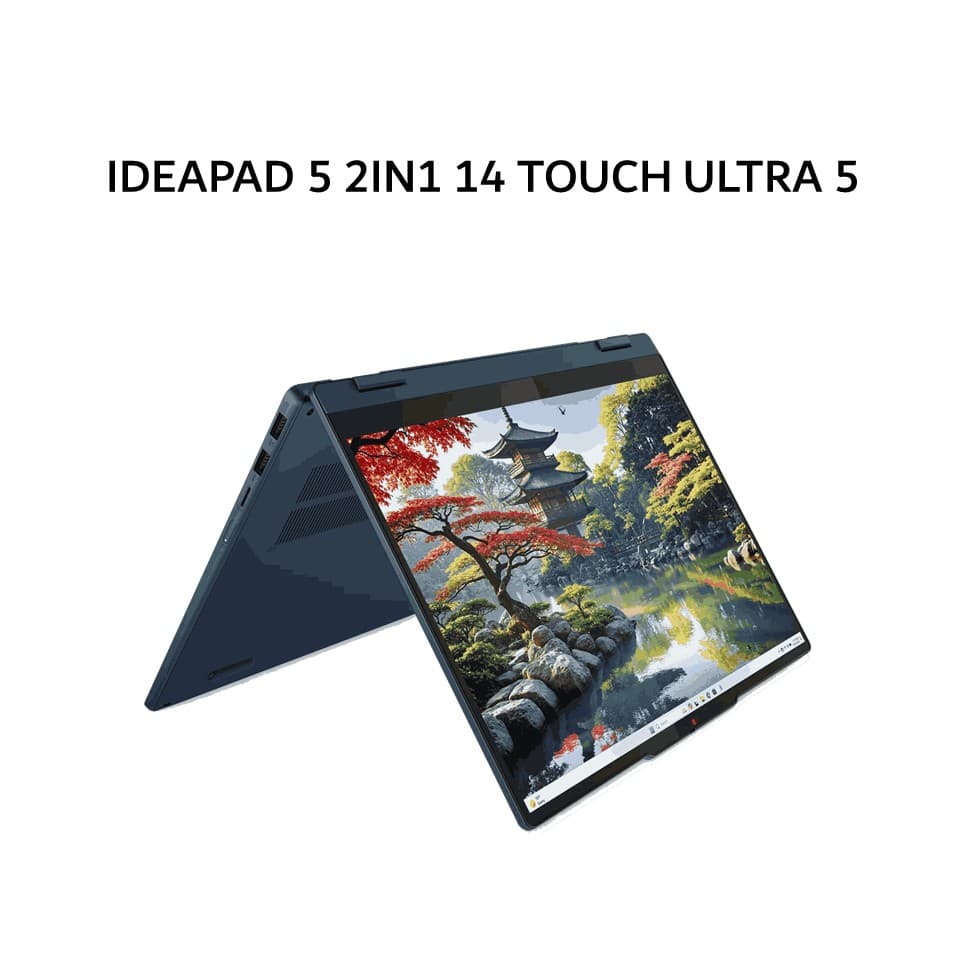 LENOVO IDEAPAD 5 2IN1 14 TOUCH ULTRA 5 225U 16GB 512GB W11+OHS+M365B 14.0WUXGA PEN 2Y+2ADP BLU -37ID
