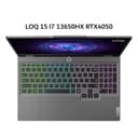 LENOVO LOQ 15 I7 13650HX RTX4050 6GB/ 16GB 512GB W11+OHS+M365B 15.6FHD 144HZ 100SRGB 4ZRGB 2Y PREM+2ADP GRY -ARID - Image 2