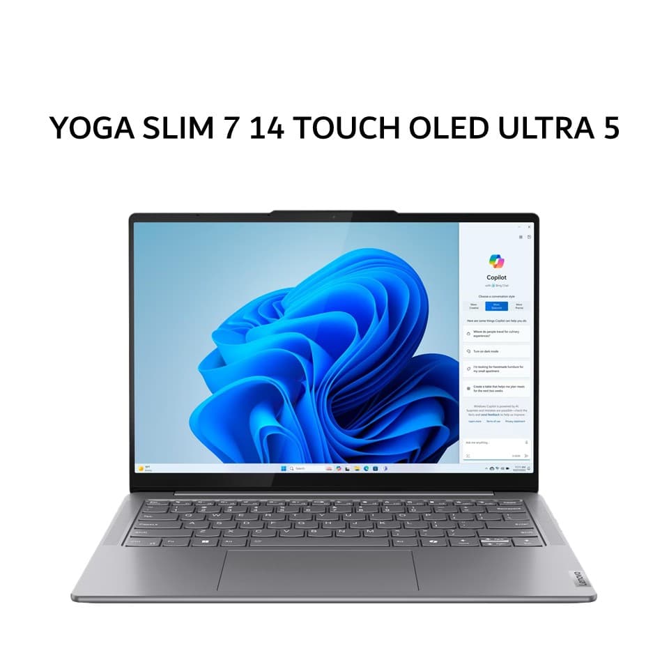 LENOVO YOGA SLIM 7 14 TOUCH ULTRA 5 125H 16GB 512GB W11+OHS+M365B 14.0WUXGA OLED EVO 3Y PREM+3ADP GRY -DMID