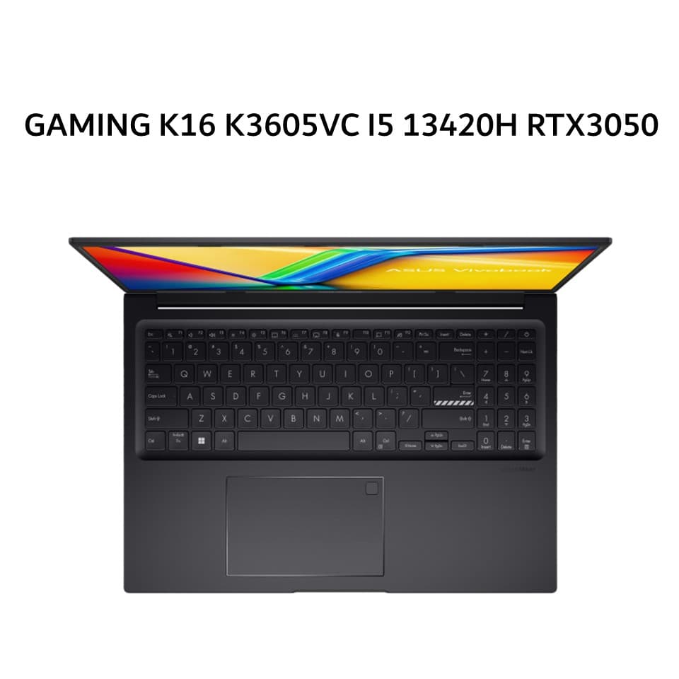 ASUS GAMING K16 K3605VC I5 13420H RTX3050 4GB/ 16GB 512GB W11+OHS+M365B 16.0WUXGA IPS BLIT BLK -I535B1T-HM/16