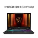 MSI CYBORG 15 CORE I5 210H RTX5060 8GB/ 16GB 512GB W11+OHS 15.6FHD 144HZ 4ZRGB 2Y+ADP BLK -B2RWFKG.051 - Variant 1