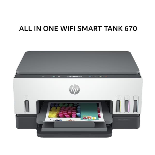HP ALL IN ONE WIFI SMART TANK 670 2Y