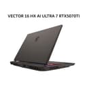 MSI VECTOR 16 HX AI ULTRA 7 255HX RTX5070TI 12GB/ 16GB 512GB W11+OHS 16.0QHD+ 240HZ 100DCIP3 24ZRGB 3Y GRY -A2XWHG.239 - Image 2