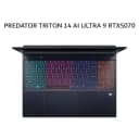 ACER PREDATOR TRITON 14 AI OLED ULTRA 9 288V RTX5070 8GB/ 32GB 1TB W11+OHS 14.5 2.8K 120HZ PKRGB 3Y+ADP -52T.9162 - Image 3