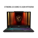 MSI CYBORG 15 CORE I5 210H RTX5050 8GB/ 16GB 512GB W11+OHS 15.6FHD 144HZ 4ZRGB 2Y+ADP BLK -B2RWEKG.053 - Variant 1