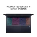ACER PREDATOR HELIOS NEO 16 AI ULTRA 9 275HX RTX5070TI 12GB/ 32GB 1TB W11+OHS+M365B 16.0WQXGA 240HZ 100DCIP3 4ZRGB -73.945L - Image 3