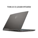 MSI THIN 15 I5 12450H RTX2050 4GB/ 16GB 512GB W11 15.6FHD IPS 144HZ BLIT 2Y GRY -B12UCX.2299/16 - Image 2