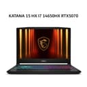 MSI KATANA 15 HX I7 14650HX RTX5070 8GB/ 16GB 512GB W11+OHS 15.6QHD 165HZ 100DCIP3 4ZRGB 2Y+ADP BLK -B14WGK.201 - Variant 1