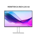 LENOVO MONITOR 24 INCH L24I-4A IPS FHD 1080P 1MS 100HZ SPEAKER CLOUD GREY 3Y - Variant 1