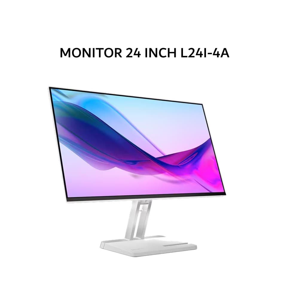 LENOVO MONITOR 24 INCH L24I-4A IPS FHD 1080P 1MS 100HZ SPEAKER CLOUD GREY 3Y
