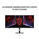XIAOMI ULTRAWIDE GAMING MONITOR CURVED 34 INCH G34WQI VA 1500R WQHD 2K 1440P 1MS 180HZ ERGONOMIC 3Y - Variant 1