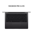 APPLE MACBOOK PRO 14 M5 10C GPU 24GB 1TB 10C CPU 14.0 SPACE BLACK GRNSI IBOX - Image 1