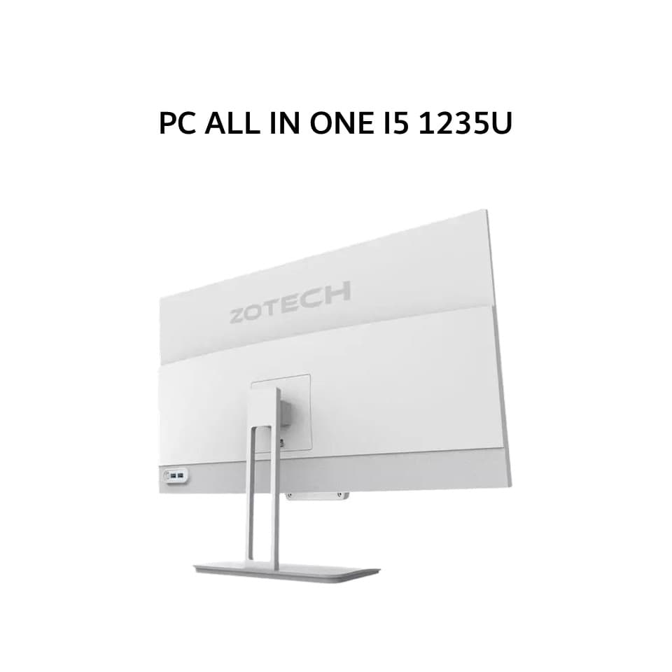 ZOTECH PC ALL IN ONE I5 1235U 8GB 512GB DOS 23.8FHD WHITE