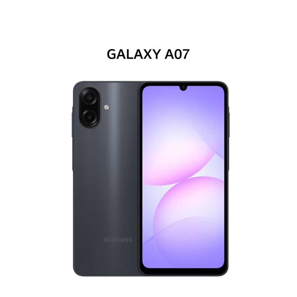 SAMSUNG GALAXY A 07 4GB 128GB BLACK