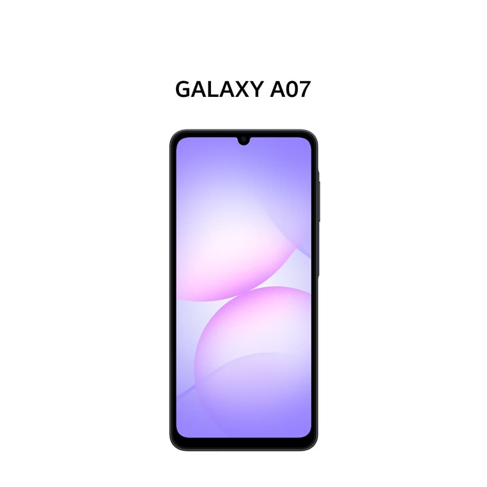 SAMSUNG GALAXY A 07 6GB 128GB BLACK