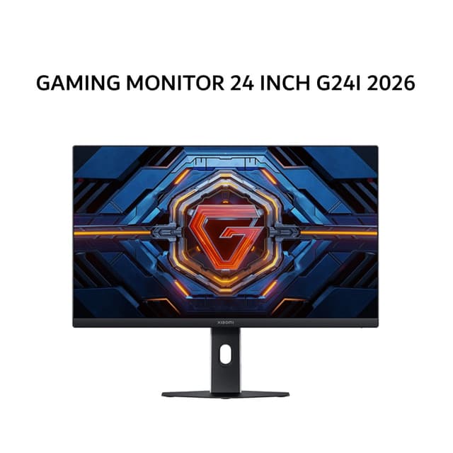 XIAOMI GAMING MONITOR 24 INCH G24I 2026 IPS FHD 1080P 1MS 200HZ HDR DELTA E2 3