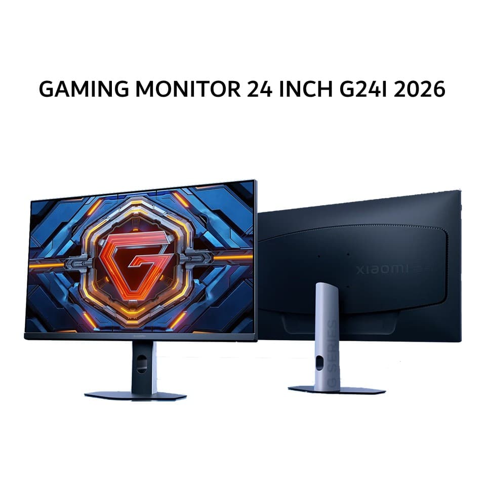 XIAOMI GAMING MONITOR 24 INCH G24I 2026 IPS FHD 1080P 1MS 200HZ HDR DELTA E2 3