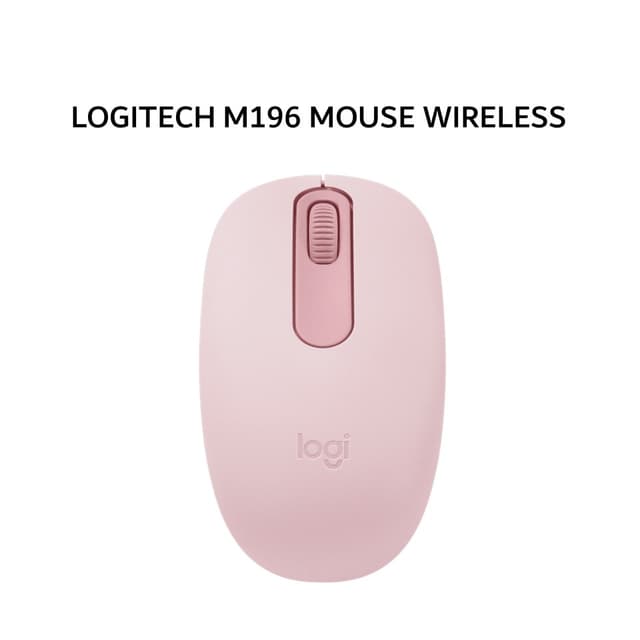 LOGITECH M196 MOUSE WIRELESS BLUETOOTH - ROSE