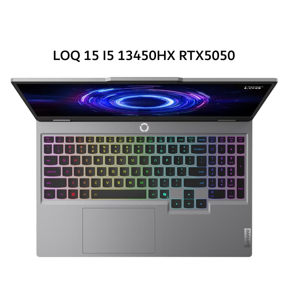 LENOVO LOQ 15 I5 13450HX RTX5050 8GB/ 24GB 512GB W11+OHS+M365B 15.6FHD 144HZ 100SRGB 24RGB 2Y PREM+2ADP GRY -52ID/24