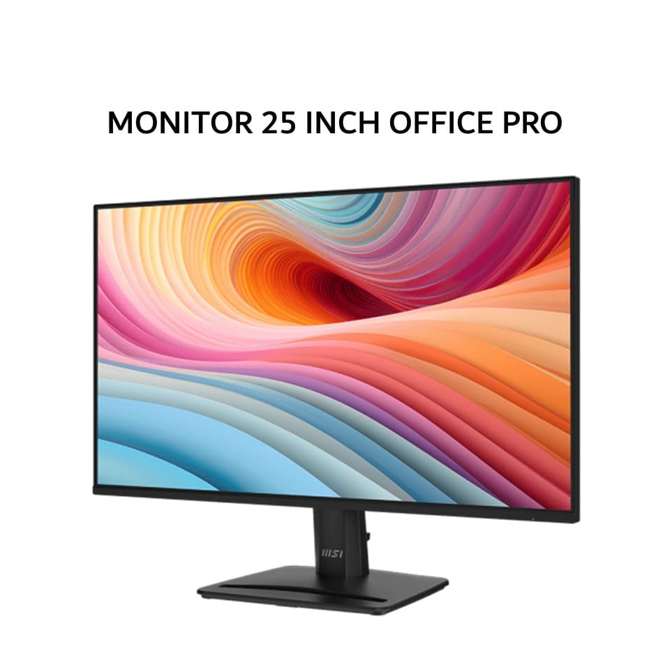 MSI MONITOR 25 INCH OFFICE PRO MP251L E2 IPS FHD 1080P 1MS 120HZ 3Y