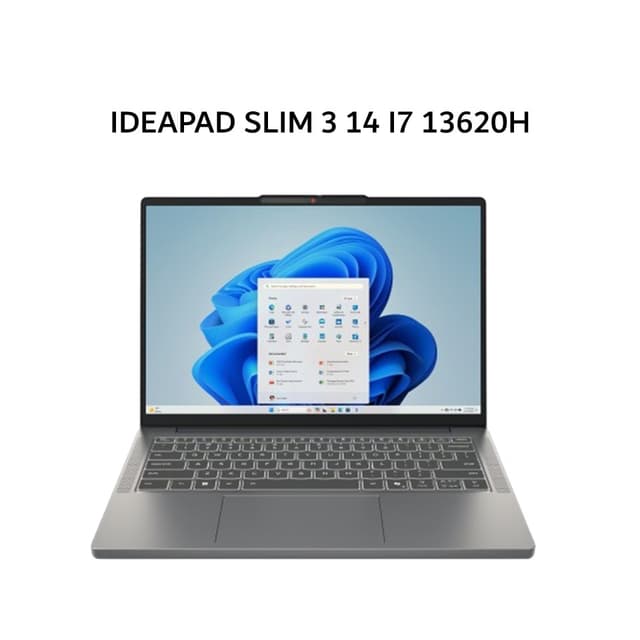 LENOVO IDEAPAD SLIM 3 14 I7 13620H 16GB 512GB W11+OHS+M365B 14.0WUXGA IPS 2Y PREM+2ADP GRY -7GID