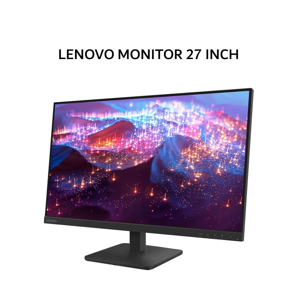 LENOVO MONITOR 27 INCH L27-4E IPS FHD 1080P 5MS 100HZ TILT 3Y