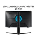 SAMSUNG ODYSSEY CURVED SMART GAMING MONITOR 27 INCH G6 G65B IPS QHD 1440P 1MS TIZEN OS WIFI 240HZ HDR 400 FULL ERGONOMIC SPEAKER 1Y PART + 3Y SERVICE - Image 2