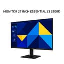 SAMSUNG MONITOR 27 INCH ESSENTIAL S3 S30GD IPS FHD 1080P 5MS 100HZ 1Y PART + 3Y SERVICE - Image 1