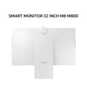 SAMSUNG SMART MONITOR 32 INCH M8 M80D UHD VA UHD 4K 2160P 4MS 60HZ HDR10 ERGONOMIC SPEAKER WEBCAM 1Y PART + 3Y SERVICE - Image 2