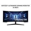 SAMSUNG ODYSSEY ULTRAWIDE GAMING MONITOR 34 INCH G5 G55T VA 1000R UWQHD 1440P 1MS 165HZ 1Y PART + 3Y SERVICE - Variant 1