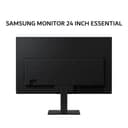 SAMSUNG MONITOR 24 INCH ESSENTIAL LS24F320GA S3 S32GF IPS FHD 1080P 5MS 120HZ 1Y PART + 3Y SERVICE - Image 1