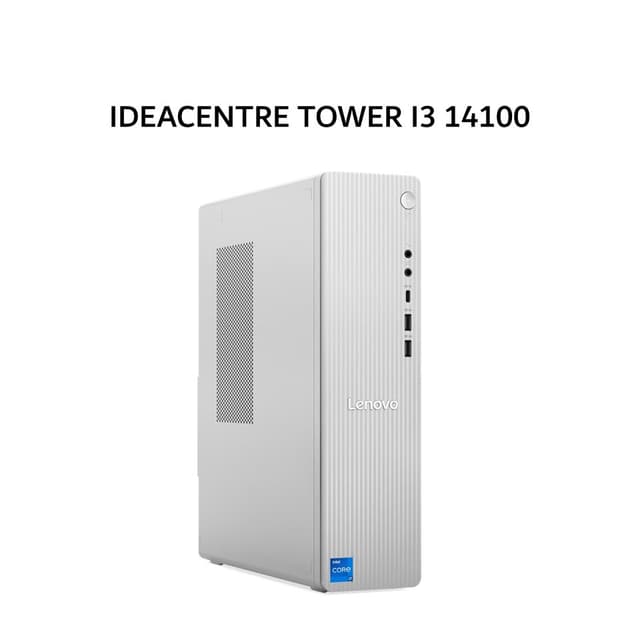LENOVO IDEACENTRE TOWER I3 14100 8GB 512GB W11 1Y GRY -5WID +LED 21.5