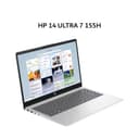 HP 14 ULTRA 7 155H 16GB 512GB W11+OHS+M365B 14.0FHD IPS COPILOT 2YSLV -EP1225TU - Image 1