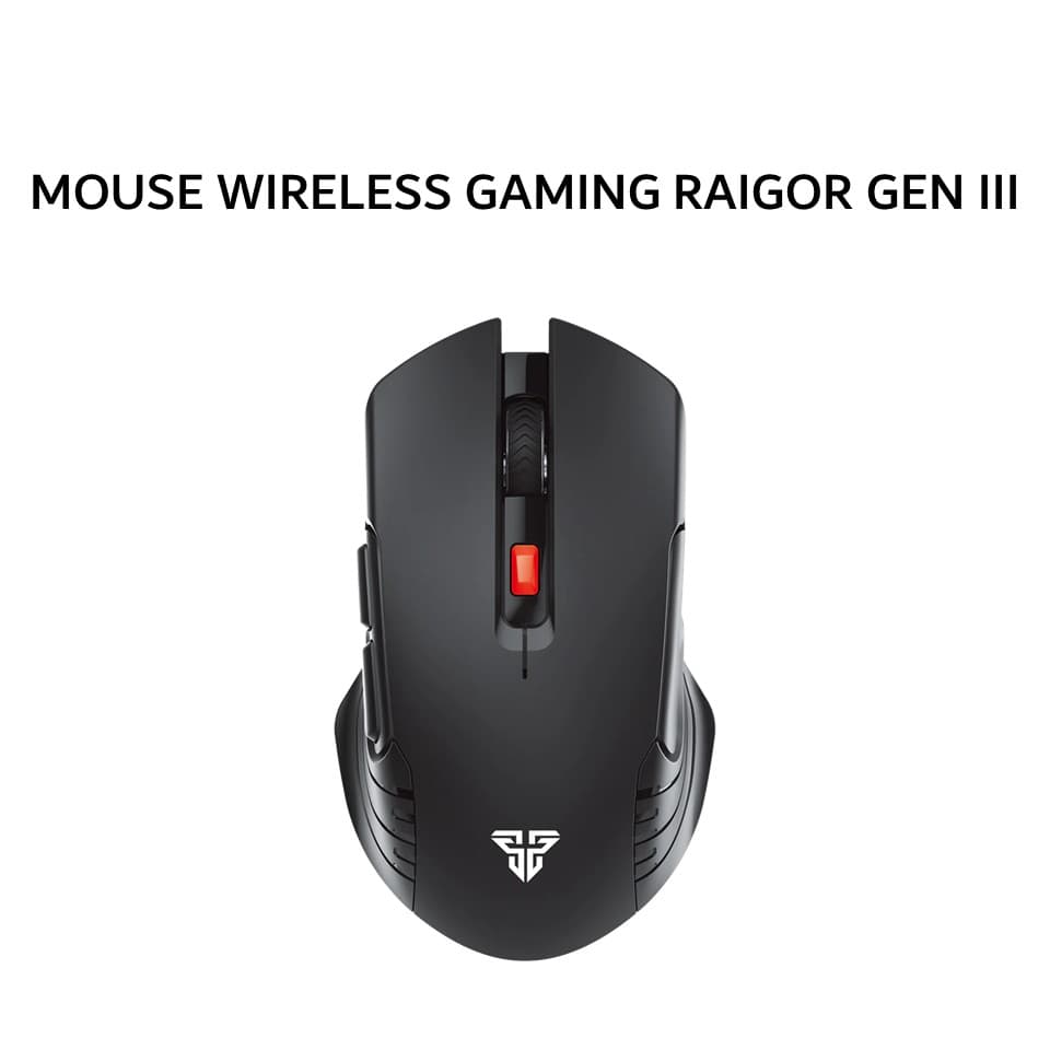 FANTECH MOUSE WIRELESS GAMING RAIGOR GEN III WG12 BLACK