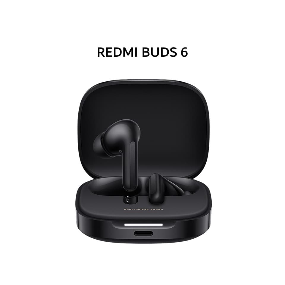 XIAOMI TWS REDMI BUDS 6- NIGHT BLACK