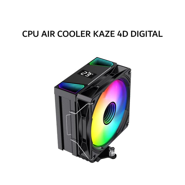 DIGITAL ALLIANCE CPU AIR COOLER KAZE 4D DIGITAL BLACK 1Y