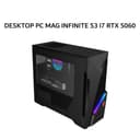 MSI DESKTOP PC MAG INFINITE S3 I7 14700F RTX 5060 8GB/ 16GB 1TB W11+OHS 3Y - Image 1