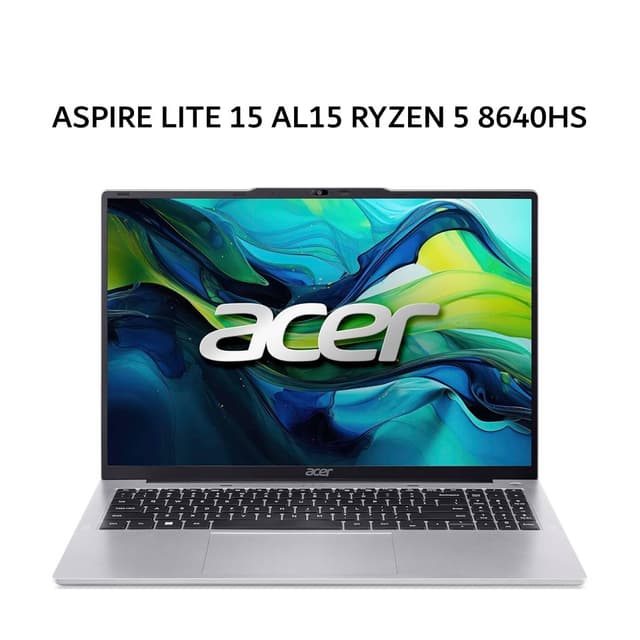 ACER ASPIRE LITE 15 AL15 RYZEN 5 8640HS 8GB 512GB W11+OHS+M365B 15.0FHD IPS SLV -61P.R3QE