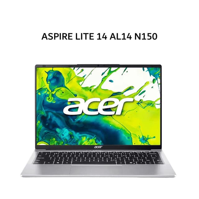 ACER ASPIRE LITE 14 AL14 N150 8GB 512GB W11+OHS+M365B 14.0FHD IPS SLV -37P.C3DZ