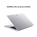 ACER ASPIRE LITE 14 AL14 I3 N355 16GB 512GB W11+OHS+M365B 14.0WUXGA IPS SLV -32P.3SLM - Image 1