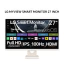 LG MYVIEW SMART MONITOR 27 INCH 27U511SA-W IPS FHD 1080P 5MS 100HZ SPEAKER WEBOS WHITE 3Y - Variant 1